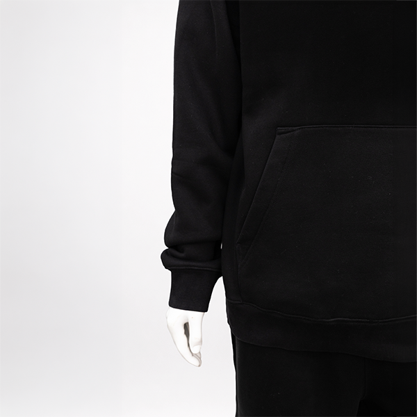 Imported Black Signature Hoodie Set