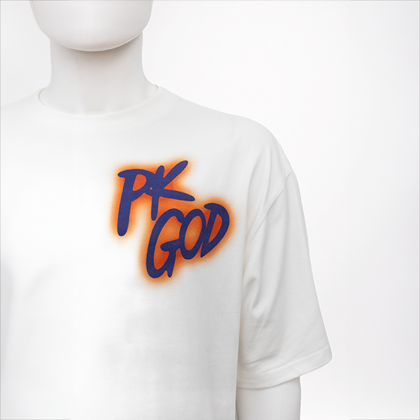 Imported White Oversized Street Tee