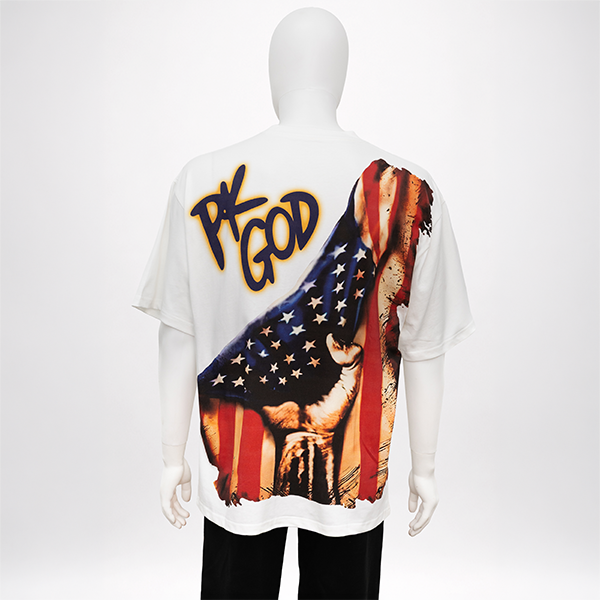 Imported White Oversized Street Tee