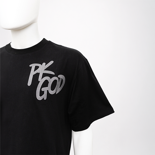 Imported Black Oversized Street Tee