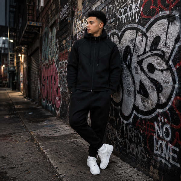 All Black Sporty Set