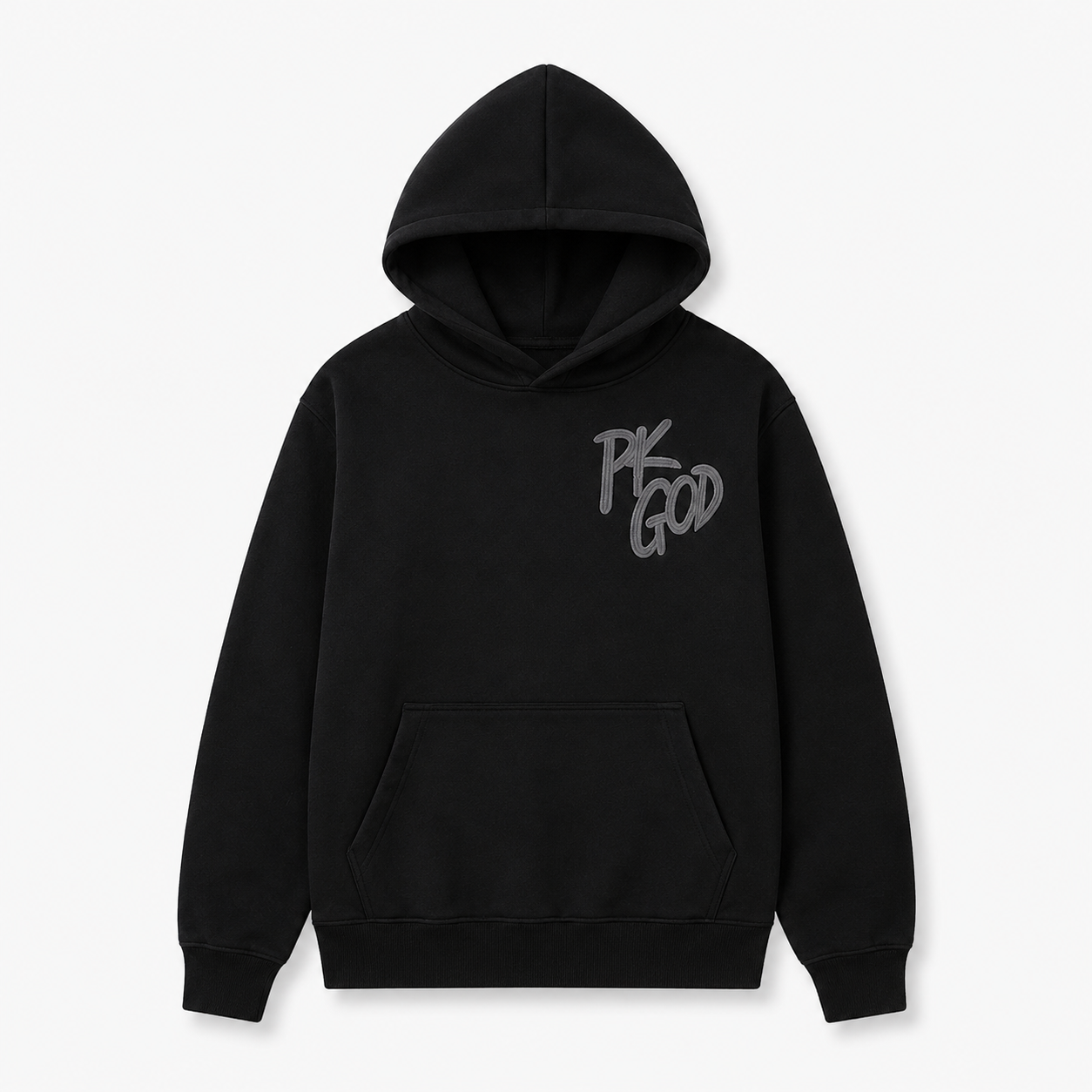 Imported Black Signature Hoodie Set