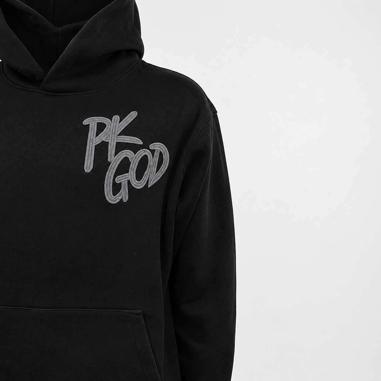 Imported Black Signature Hoodie Set